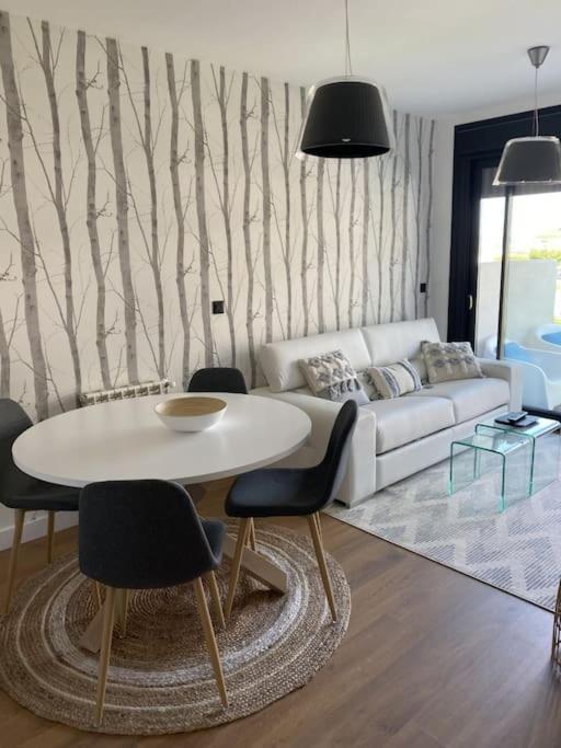 Precioso Apartamento Con Terraza Y Piscina En Portonovo-Sanxenxo Dış mekan fotoğraf
