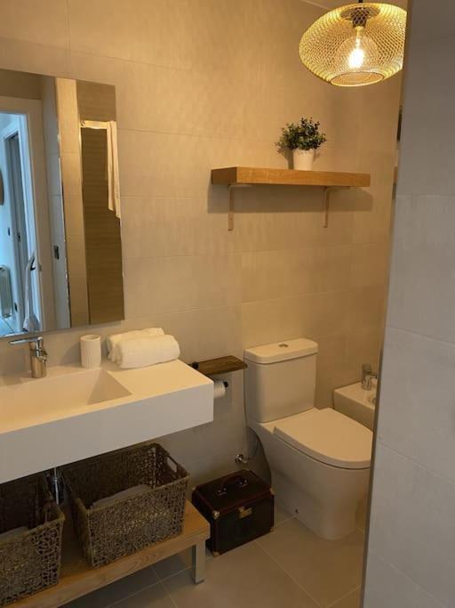 Precioso Apartamento Con Terraza Y Piscina En Portonovo-Sanxenxo Dış mekan fotoğraf